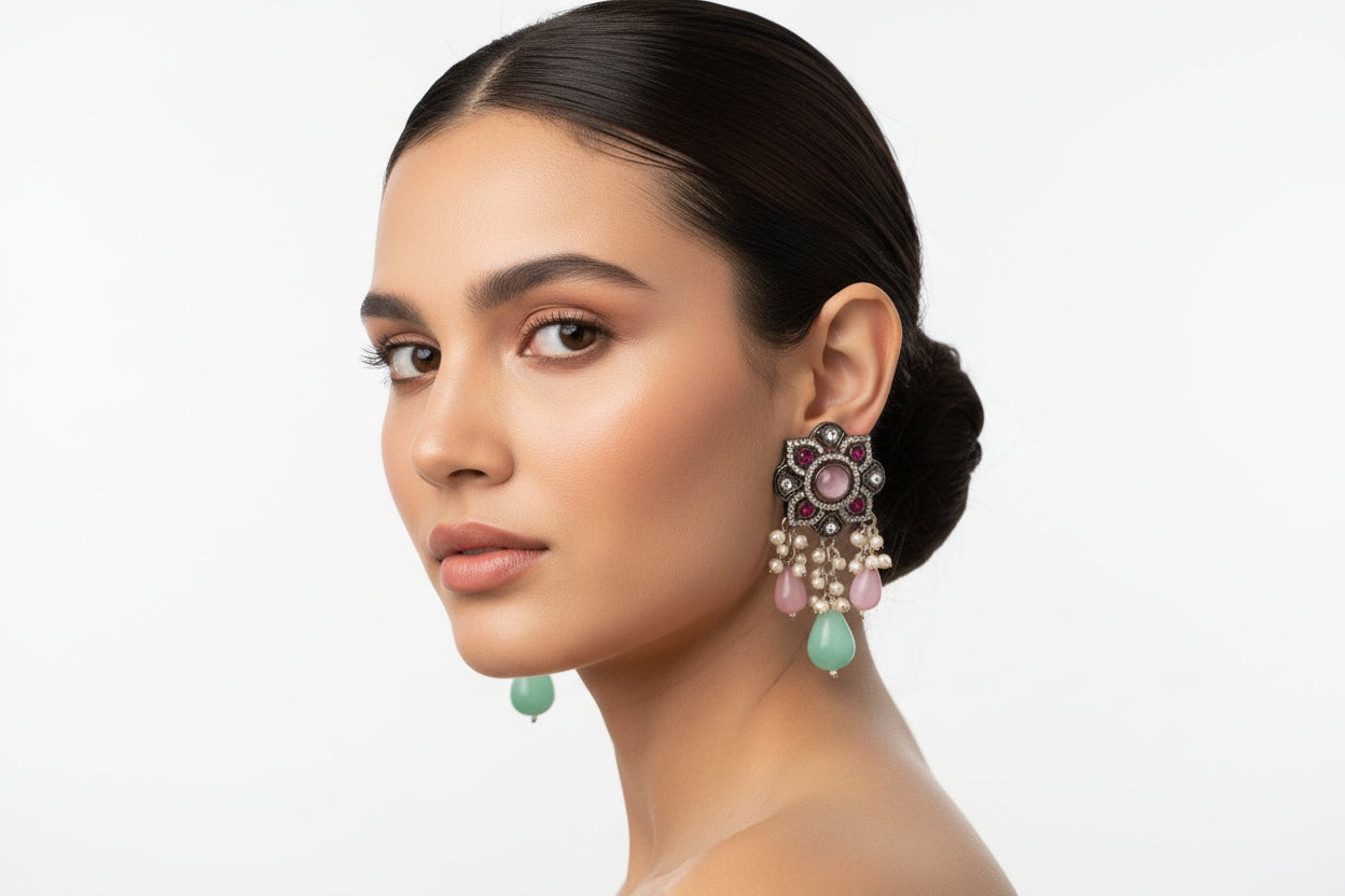 Exquisite Pastel Earrings