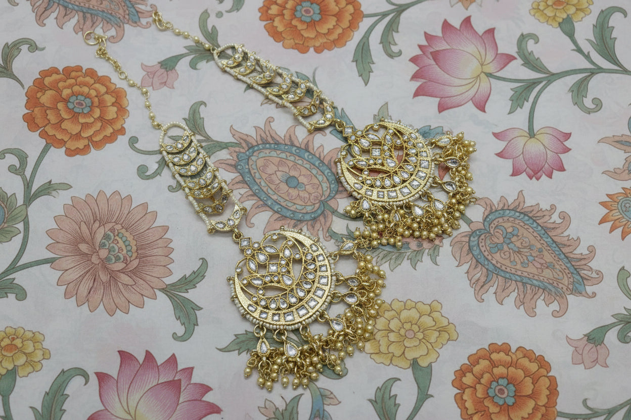 Statement Chaandbali Earrings