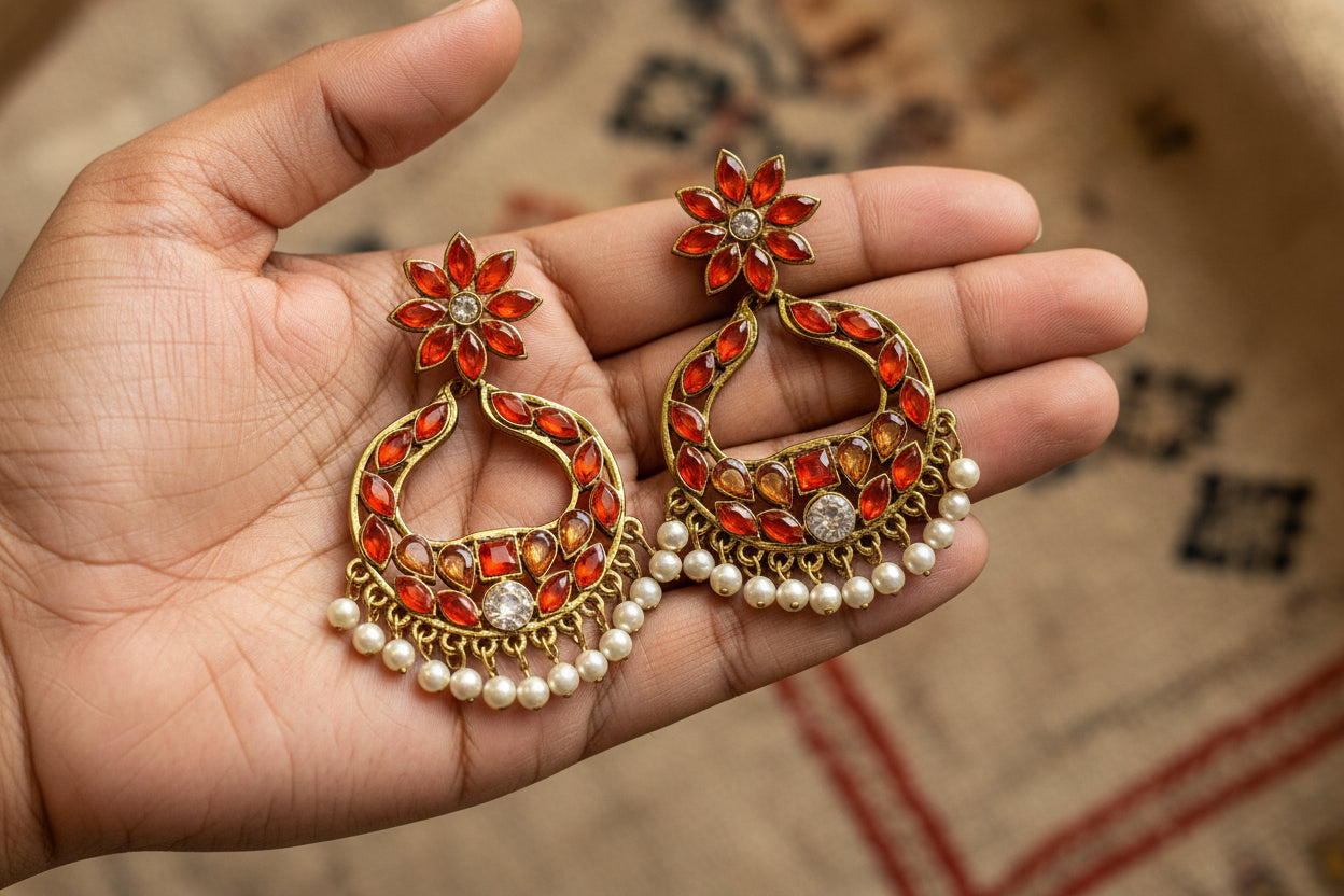 Floral Radiance Earrings