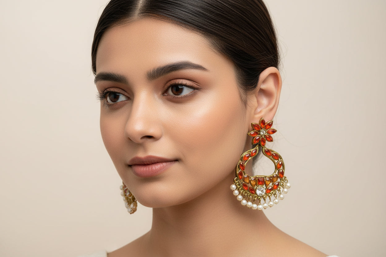 Floral Radiance Earrings
