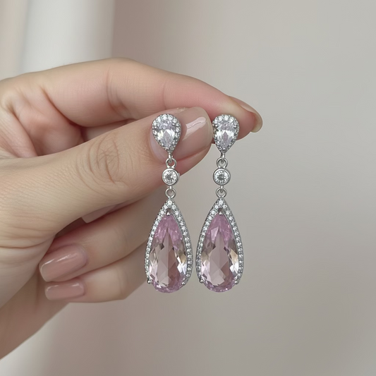 Pastel Pink Drops