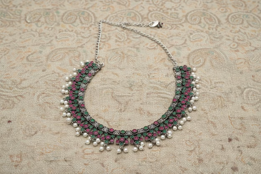 Vibrant Gem Necklace