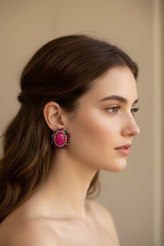 Tropical Bloom Studs