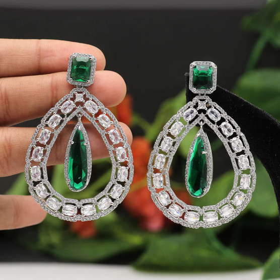 Royal Emerald Earrings
