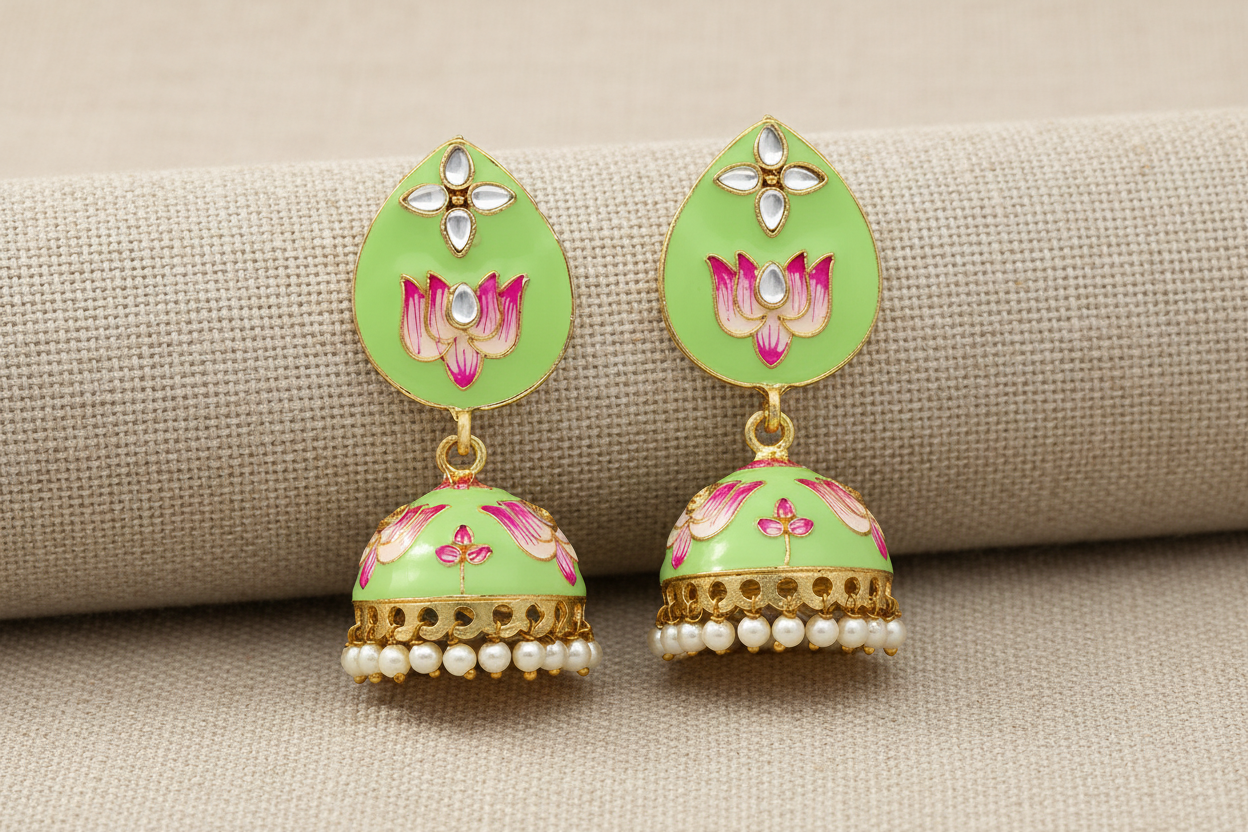 Lotus Blossom Earrings