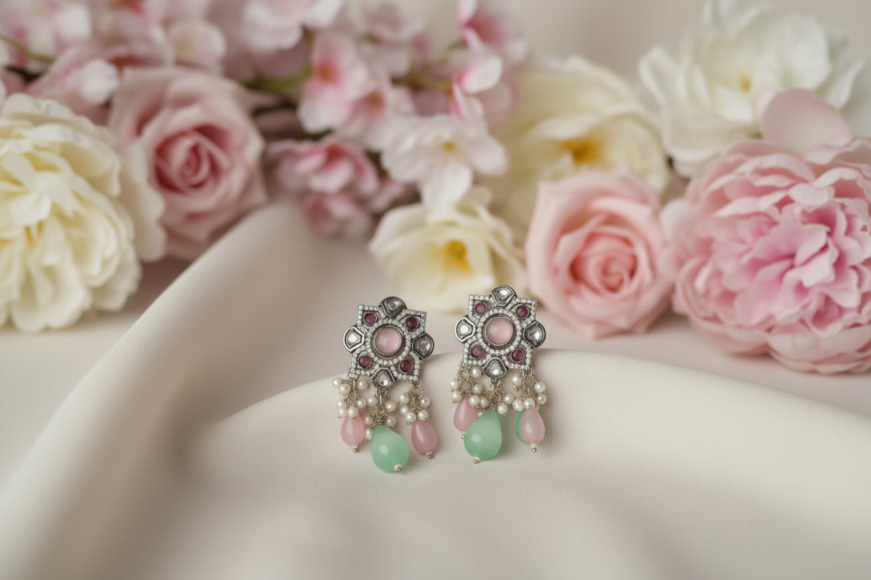 Exquisite Pastel Earrings